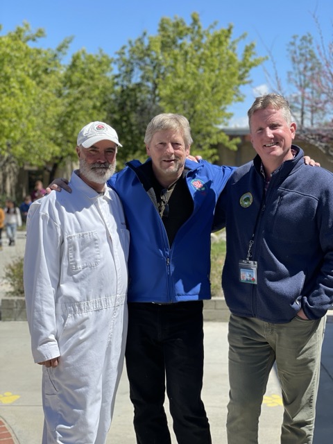 Ernest Koeppen with LCUSD board members